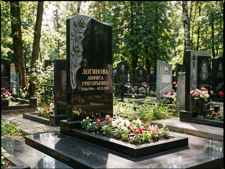 Памятник с барельефом — выполненная работа 10 в Ханты-Мансийске