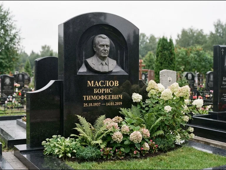 Памятник с барельефом — выполненная работа 11 в Ханты-Мансийске