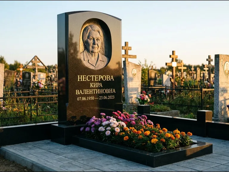 Памятник с барельефом — выполненная работа 12 в Ханты-Мансийске