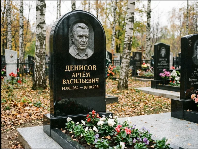 Памятник с барельефом — выполненная работа 17 в Ханты-Мансийске