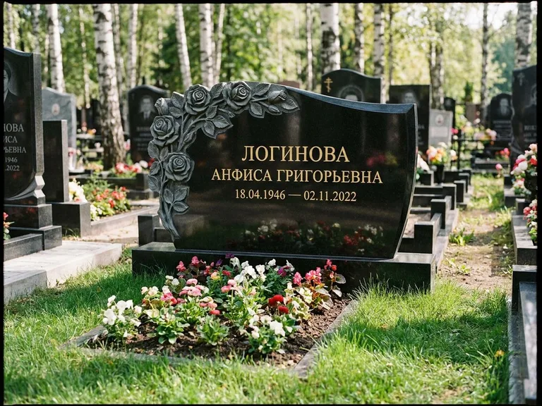 Памятник с барельефом — выполненная работа 22 в Ханты-Мансийске
