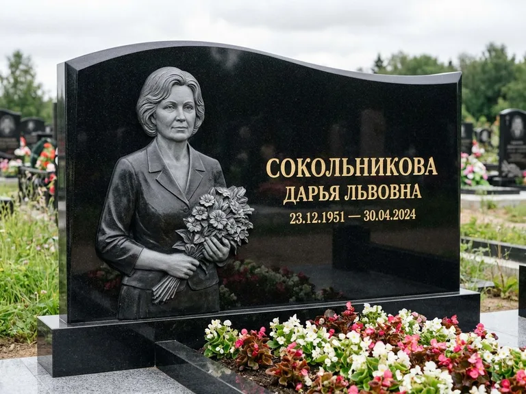 Памятник с барельефом — выполненная работа 28 в Ханты-Мансийске