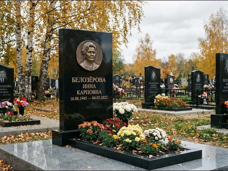 Памятник с барельефом — выполненная работа 2 в Ханты-Мансийске