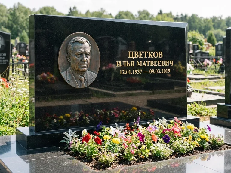 Памятник с барельефом — выполненная работа 33 в Ханты-Мансийске