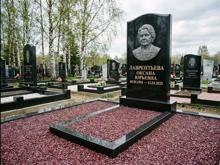 Памятник с барельефом — выполненная работа 47 в Ханты-Мансийске