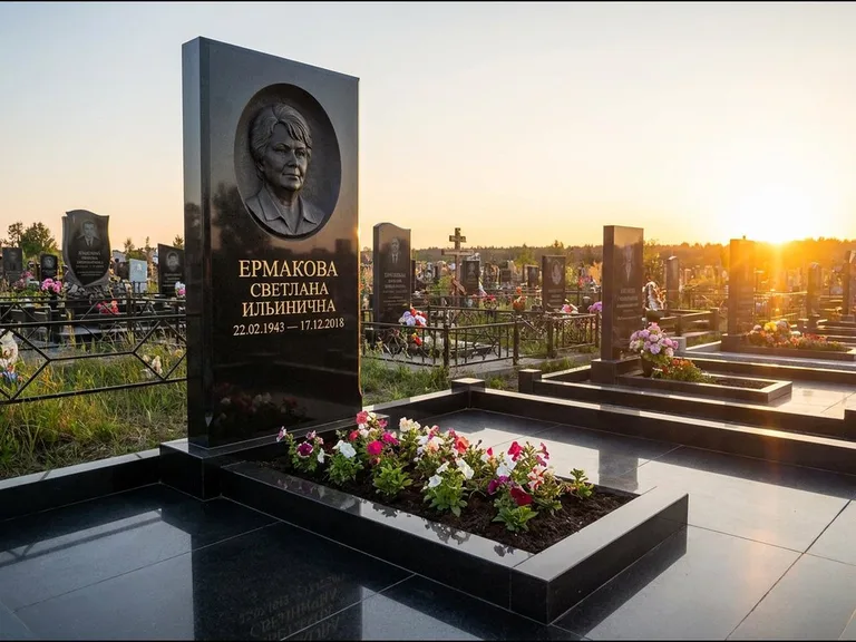 Памятник с барельефом — выполненная работа 6 в Ханты-Мансийске