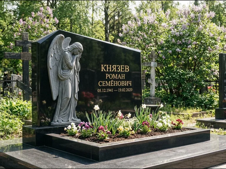 Памятник с барельефом — выполненная работа 9 в Ханты-Мансийске