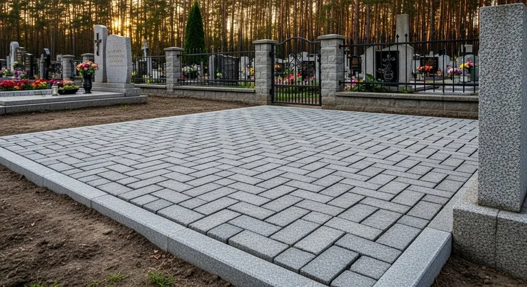 Выполненная работа по благоустройству участка, ПМ043 в Ханты-Мансийске