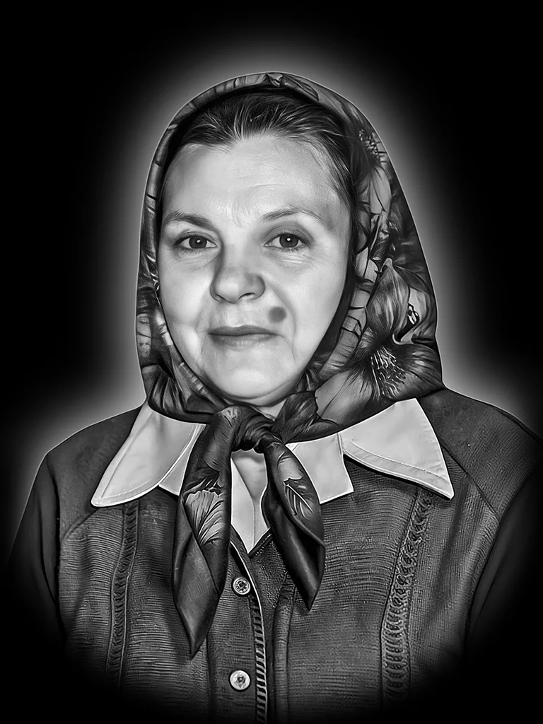 Пример ретуши