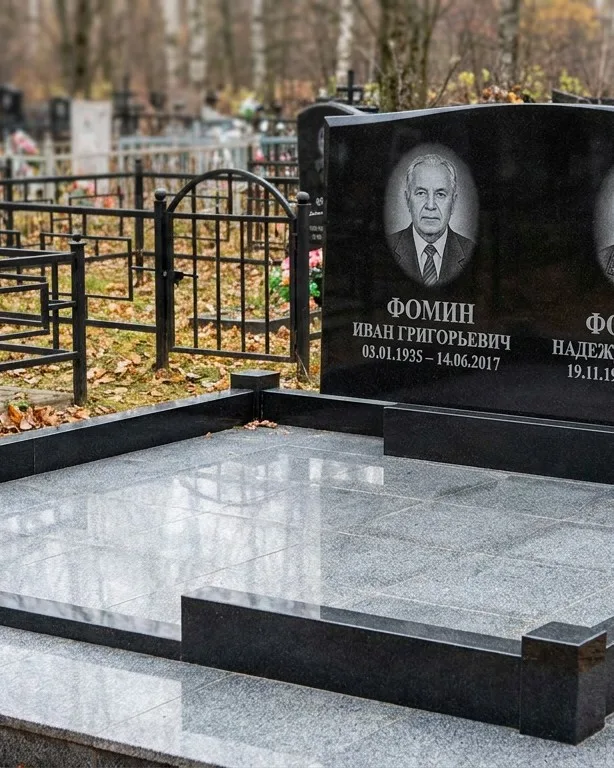 Премиум-комплекс под ключ с вазами и скамьёй в Ханты-Мансийске