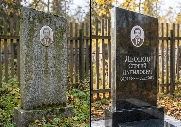 Реставрация запущенного памятника: до и после в Ханты-Мансийске