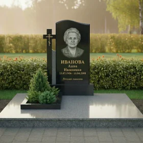 Православный Гранитный памятник - ПН597