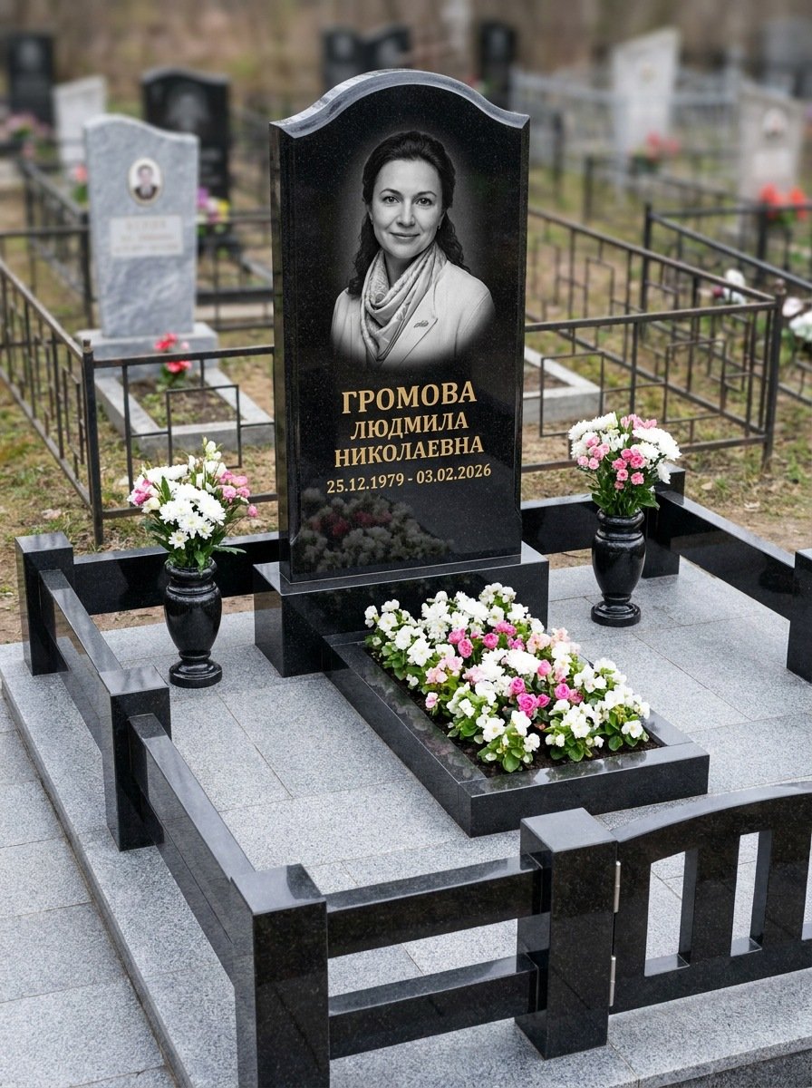 Портрет на памятнике в Ханты-Мансийске — Чёрно-белый портрет подготовили под станок — гравировка на стеле