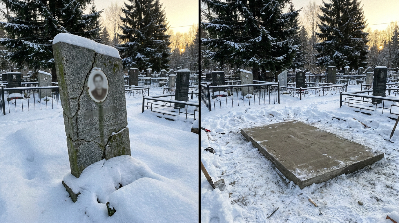 Демонтаж памятника в Ханты-Мансийске — пример 1