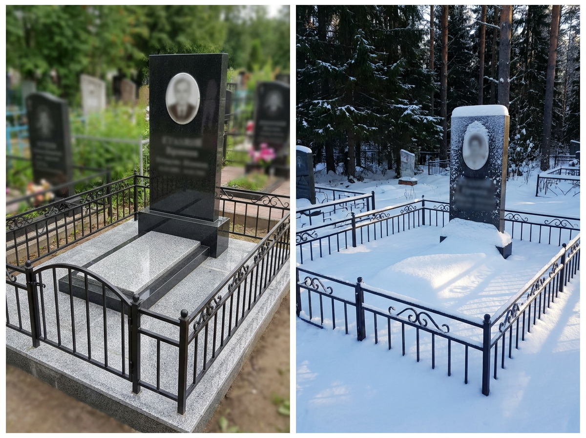 Установка памятника в Ханты-Мансийске — пример 4